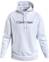Calvin Klein - Kapuzensweatshirt BT_HERO LOGO COMFORT HOODIE in groß Größen mit Logoschriftzug - Lyst