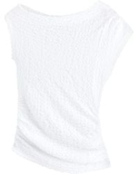 Next - One-Shoulder-Top Schulterfreies strukturiertes Oberteil (1-tlg) - Lyst