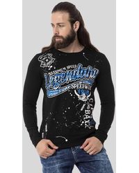 Cipo & Baxx - T-Shirt Sweatshirts mit coolem Effekt-Print - Lyst