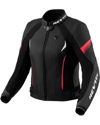 Revit - Motorradjacke Xena 4 Motorrad Lederjacke herausnehmbares Innenfutter - Lyst