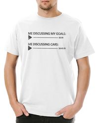Urban Backwoods - Print- Me Discussing T-Shirt Race Racing Car Auto Driver Racer Biker - Lyst
