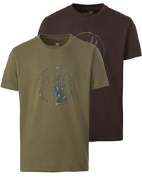 Parforce - Shirt T-Shirts 2er-Pack Bock Camo - Lyst