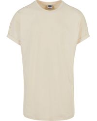 Urban Classics - T-Shirt Long Shaped Turnup Tee (1-tlg) - Lyst