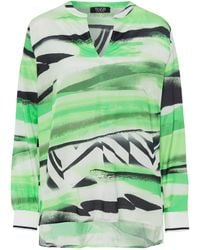 Tuzzi - Langarmbluse Schlupfbluse SAILING TRIP mit sommerlichem Allover - Lyst