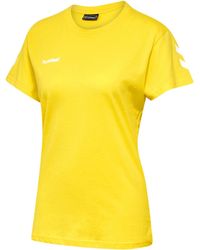 Hummel - Logo Kurzarm aus Baumwolle HMLGO COTTON T-SHIRT WOMAN /S - Lyst