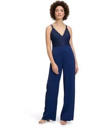 Vera Mont - Overall Jumpsuit mit (1-tlg) Spitze - Lyst
