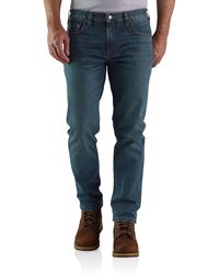Carhartt - Regular-- Jeans Rugged Flex Relaxed Fit Low Rise 5-Pocket Tapered Jean - Lyst