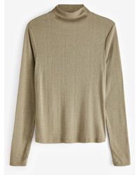 Next - Langarmshirt Oberteil mit U-Boot-Ausschnitt (1-tlg) - Lyst