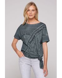 SOCCX - Rundhalsshirt aus Baumwolle - Lyst