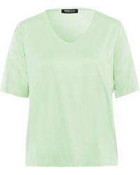 FRANK WALDER - Kurzarmshirt aus weichem Jersey - Lyst