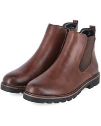 Remonte - Chelsea Boots D2Q70-22 Damen Glattleder Schlupfstiefel - Lyst