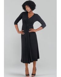 YC Fashion & Style - Sommerkleid Eleganz und Komfort für jeden Anlass in Unifarbe - Lyst