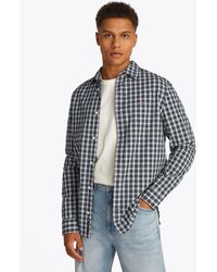 Tommy Hilfiger - Langarmhemd TJM REG POPLIN CHECK LS SHIRT - Lyst