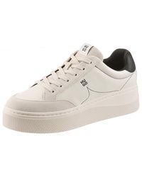 HUGO - Lyzz Plt Plateausneaker Schnürschuh, Halbschuh, Retro Sneaker Mit Plateau - Lyst