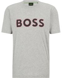 BOSS - BOSS Kurzarmshirt Tee 1 10247491 01 - Lyst