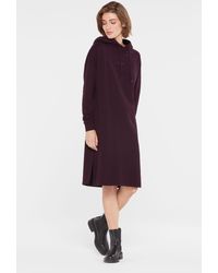 SENSES.THE LABEL - Sweatkleid aus Baumwolle - Lyst