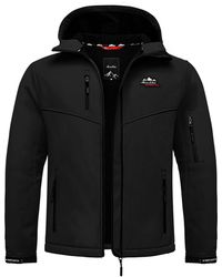 Amaci&Sons - Greeley Softshelljacke Herbst Winter Softshell Funktions Outdoor Regenjacke - Lyst
