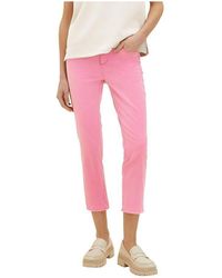 Tom Tailor - 5-Pocket-Jeans pink (1-tlg) - Lyst