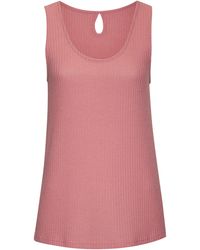 vivance active - Trägertop mit tropfenförmigem Cut-Out am Rücken (2er-Pack) aus weicher Piqué-Qualität - Lyst