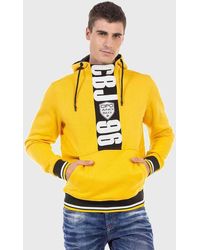 Cipo & Baxx - Kapuzenpullover Sweatshirts mit Markenprint - Lyst