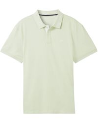 Tom Tailor - Poloshirt basic polo with contrast - Lyst