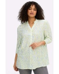 Sheego - Klassische Bluse 3/4-Arm-Bluse 3/4-Arm - Lyst
