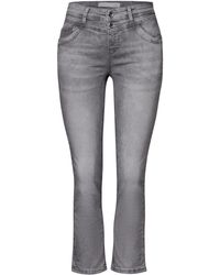 Street One - Chinohose QR Style-Jane.mw.light grey - Lyst