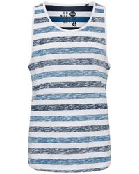 Solid - Tanktop Sdmende Ärmelloses Shirt Mit Streifen - Lyst