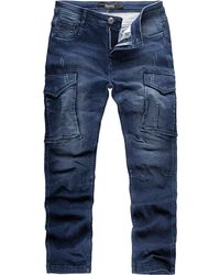 REPUBLIX - Cargohose DAWSON Sweathose in Stretch Denim Jeans - Lyst