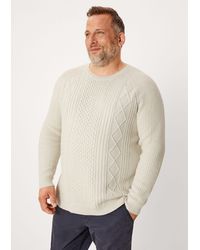 S.oliver - Strickpullover Pullover mit Strickmuster - Lyst