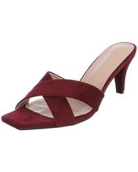 Ital-Design - Damen Mules Pumps Mit Stilettoabsatz Und Riemen Pantolette (91895819) Pfennig-/Stilettoabsatz Sandalen & Sandaletten - Lyst