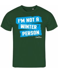 deinshirt - Print- T-Shirt Im not a winter person Funshirt mit Motiv - Lyst