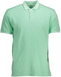 Harmont & Blaine - Grünes Kurzarm-Poloshirt mit - Lyst