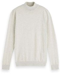 Maison Scotch - Fleecepullover Pullover Cashmere Blend Turtle Neck 153834 - Lyst