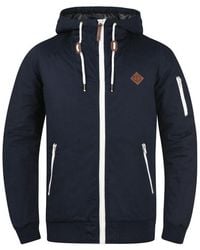 Solid - Kurzjacke Sdtilly Übergangsjacke Mit Kontrastfarbenen Reißverschlüssen - Lyst