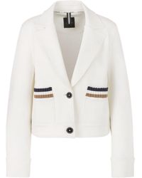 Marc Cain - Jackenblazer Jerseyblazer im Blouson-Stil - Lyst