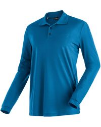 Maier Sports - Poloshirt Ulrich L/S Funktionsshirt - Lyst