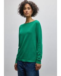Street One - Strickpullover Mit U-Boot-Ausschnitt - Lyst
