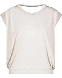 Monari - Kurzarmshirt T-Shirt light sand - Lyst