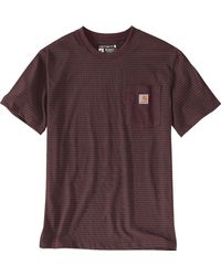 Carhartt - Relaxed /S Pocket Stripe T-Shirt - Lyst