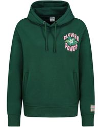 Sublevel - Kapuzenpullover mit großem Obst Print, Kängurutaschen und Kapuze - Lyst