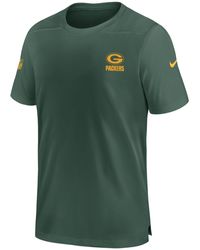Nike - Print-Shirt Green Bay Packers DriFIT Sideline Coach - Lyst