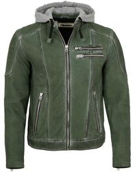 PUNCHBALL - Lederjacke Doran - Lyst