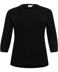 Kaffe - Strickpullover KClizzy Große Größen - Lyst