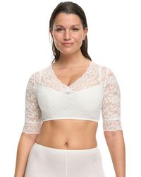 SUSA - Dirndlbluse halbarm Wiesn-Zauber (Stück, 1-tlg) - Lyst