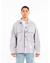 COFI Casuals - Hemdjacke Oversize Kleidung Hemd Overshirt - Lyst