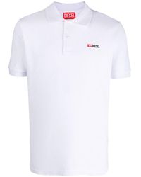 DIESEL - Poloshirt körperbetonende Slim Fit Passform - Lyst