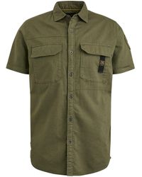 PME LEGEND - Longsleeve Short Sleeve Shirt Ctn/linen - Lyst
