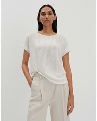 someday. - Kurzarmshirt KANANDI DETAIL Regular mit Cap Sleeves - Lyst