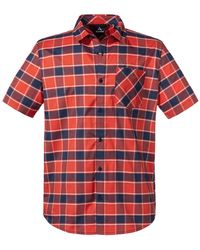 Schoeffel - Outdoorhemd Shirt Elmoos SH M mit gesticktem Markenlogo auf Brust und Oberarm - Lyst